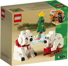 LEGO® 40571: Wintertime Polar Bears