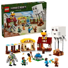LEGO Minecraft 21273: The Ghast Balloon Village Attack