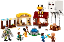 LEGO Minecraft 21273: The Ghast Balloon Village Attack