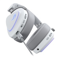 ASUS ROG DELTA II Wireless 2.4GHz ARGB Headphones, White