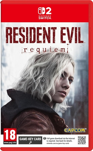 Resident Evil Requiem (Game-Key Card) (SWITCH 2) + keychain