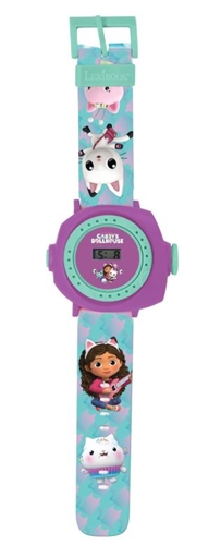 Projection Watch with a Gabby's Dollhouse Theme