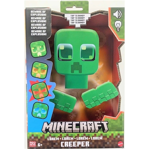 Minecraft - My Pet Creeper Interactive Toy