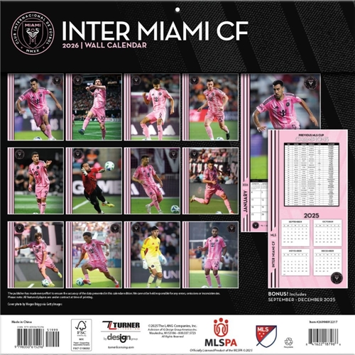 Calendar 2026 - Football: Inter Miami