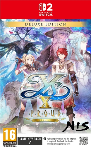 Ys X:Proud Nordics - Deluxe Edition (Game-Key Card) (SWITCH 2)