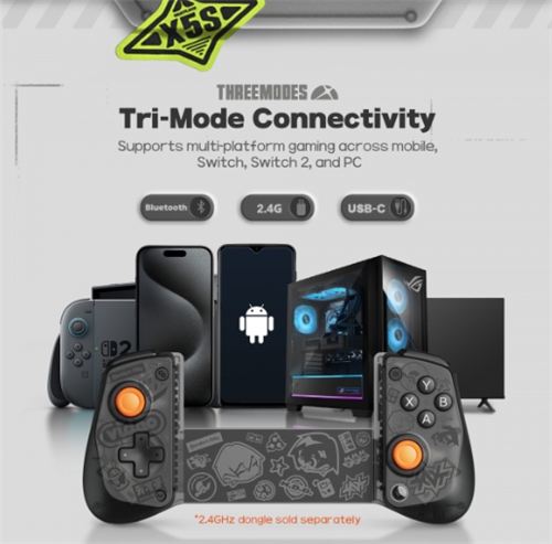 GameSir X5s ZZZ Wireless Mobile Controller (BLACK)