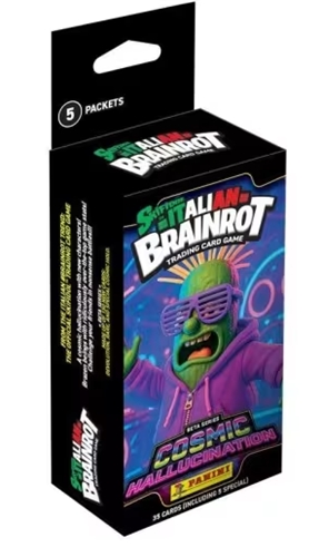 Panini Italian Brainrot 2: Beta Series Cosmic Hallucination - Ecoblister Cards