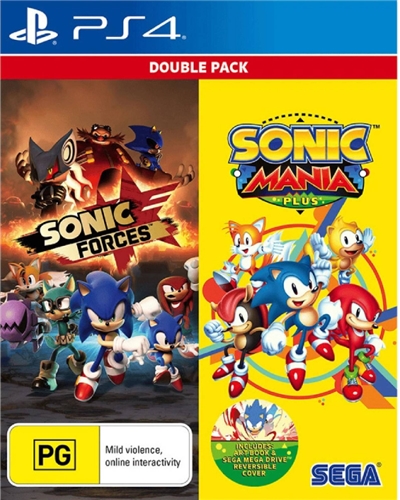 Sonic Mania Plus and Sonic Forces Double Pack (PS4)