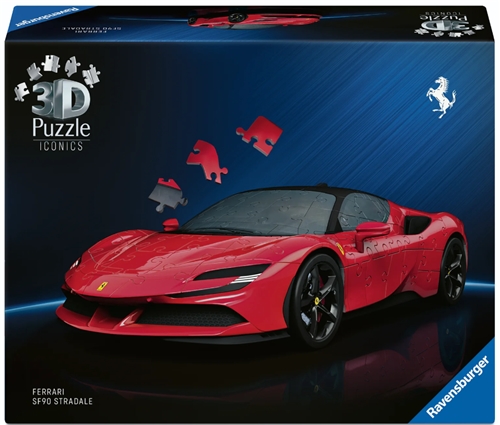 Ravensburger Iconics Puzzle: Ferrari SF90 Stradale