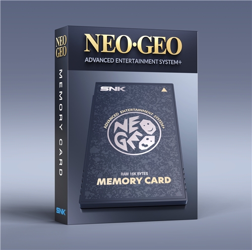 NEO GEO AES+ Memory Card Black