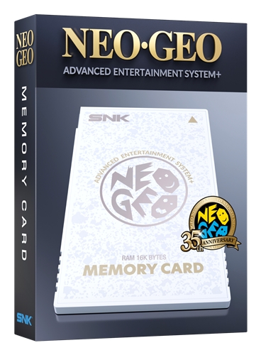 NEO GEO AES+ Memory Card White