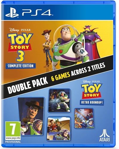 Toy Story: Retro Roundup! + Toy Story 3 Complete Edition Double Pack (PS4)