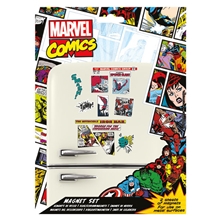 Marvel retro magnets	